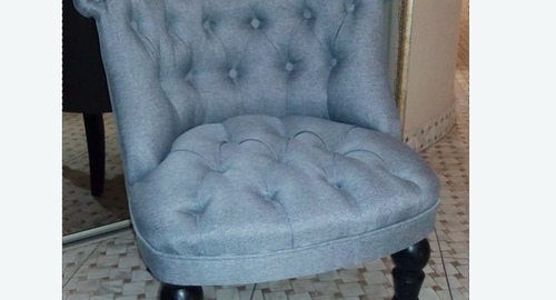 Обшивка стула на дому. Новосибирск