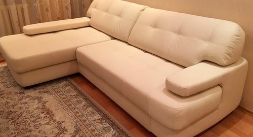 Обивка углового дивана.  Новосибирск